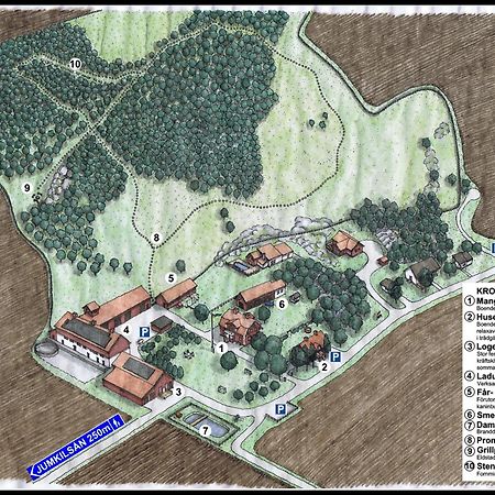 Kroksta Gard Bälinge Exterior foto